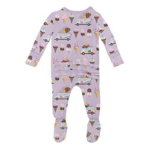 Baby Kickee Pants Muffin Ruffle Footie Pajamas - Primary Image
