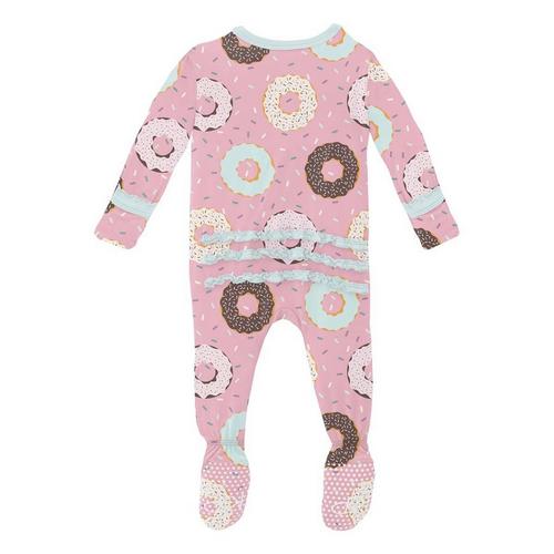 Baby Kickee Pants Muffin Ruffle Footie Pajamas - Primary Image