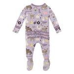 Baby Kickee Pants Muffin Ruffle Footie Pajamas - Thumbnail 8 of 14