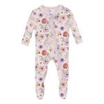 Baby Kickee Pants Muffin Ruffle Footie Pajamas - Thumbnail 9 of 14