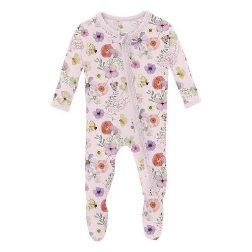 Baby Kickee Pants Muffin Ruffle Footie Pajamas - Primary Image