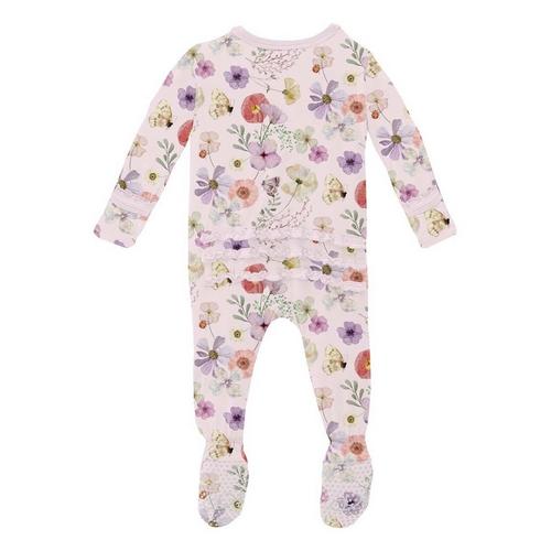 Baby Kickee Pants Muffin Ruffle Footie Pajamas - Primary Image