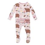 Baby Kickee Pants Muffin Ruffle Footie Pajamas - Thumbnail 12 of 14