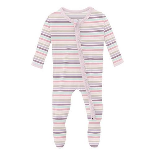 Baby Kickee Pants Muffin Ruffle Footie Pajamas - Primary Image