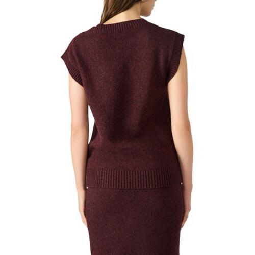 Women's Steve Madden Remy V-Neck Sweater Vest - Primary Image