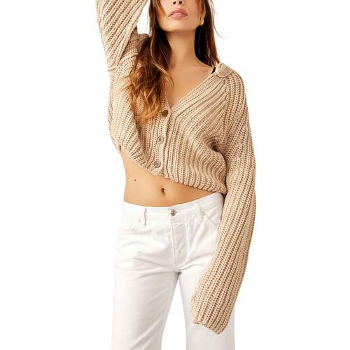 Women's Free People Sweet Nothing V-Neck Cardigan - Primary Image