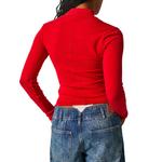 Women's Free People Rickie Long Sleeve Mock Neck Shirt - Thumbnail 2 of 3