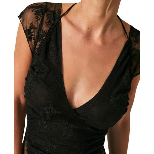 Women's Free People Lacey In Love V-Neck Shirt - Primary Image