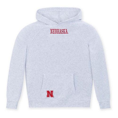 ZooZatZ Girls' Nebraska Cornhuskers Helmet Hoodie - Primary Image