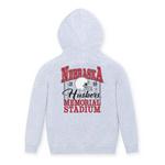 ZooZatZ Girls' Nebraska Cornhuskers Helmet Hoodie - Thumbnail 2 of 2