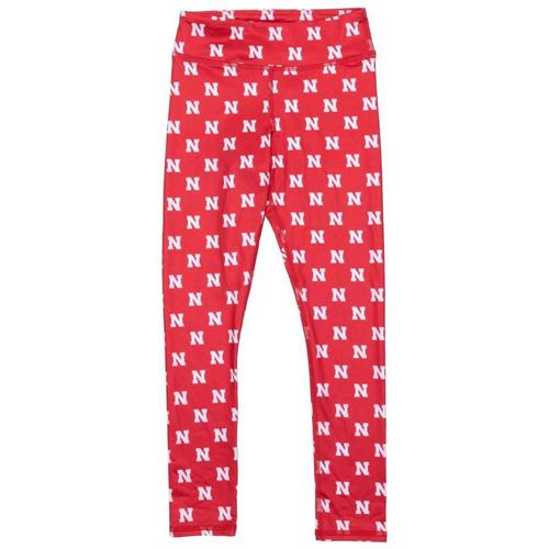 ZooZatZ Girls' Nebraska Cornhuskers All Over Joggers - Primary Image