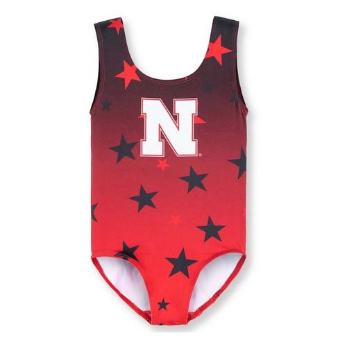 ZooZatZ Toddler Nebraska Cornhuskers Leotard - Primary Image