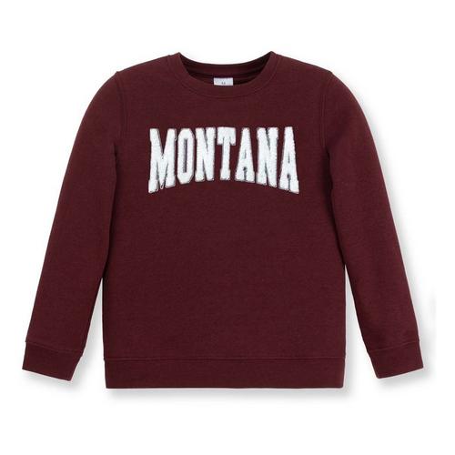 ZooZatZ Kids Girls' Montana Grizzlies Fleece Crew - Primary Image
