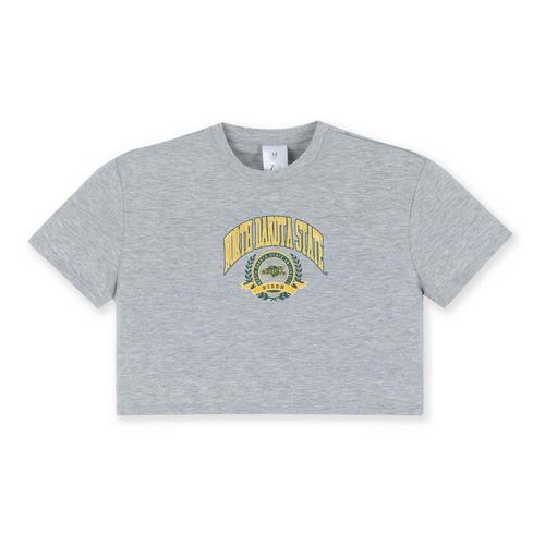 ZooZatZ Girls' North Dakota State Bison Boxy Crop - Primary Image