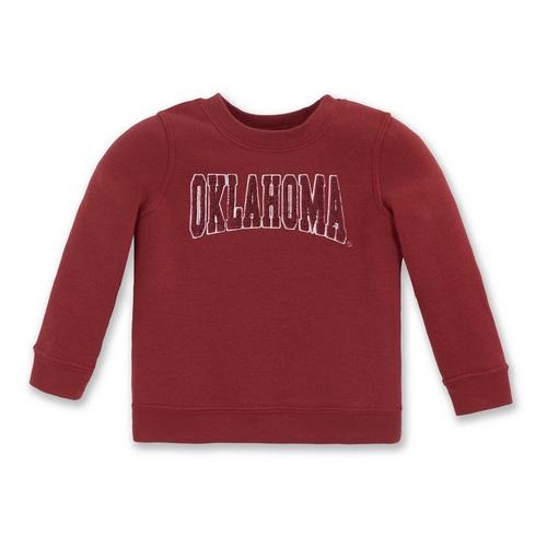 ZooZatZ Toddler Girls' Oklahoma Sooners Fleece Crew - Primary Image