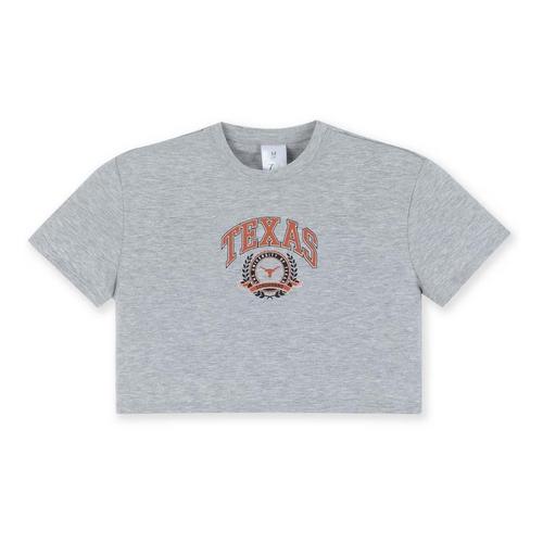 ZooZatZ Kids' Girls' Texas Longhorns Boxy Crop - Primary Image
