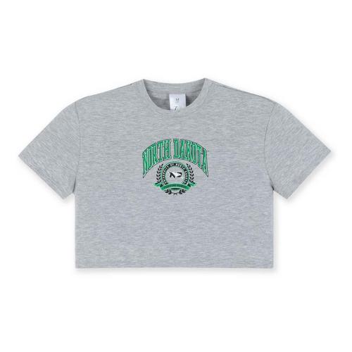 ZooZatZ Kids' Girls' North Dakota Fighting Hawks Boxy Crop - Primary Image