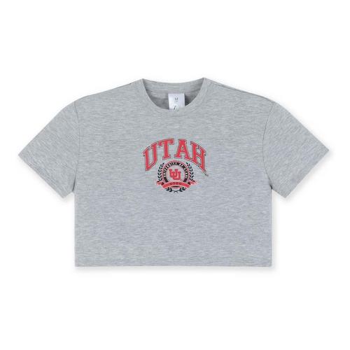 ZooZatZ Girls' Utah Utes Boxy Crop - Primary Image