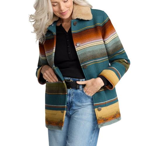 Women's Pendleton Brownsville Sherpa Jacket - Primary Image