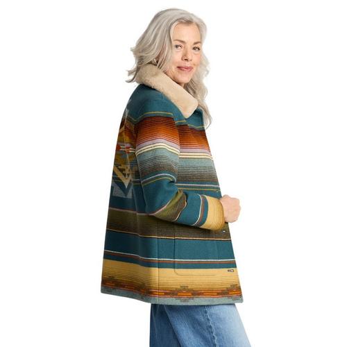Women's Pendleton Brownsville Sherpa Jacket - Primary Image