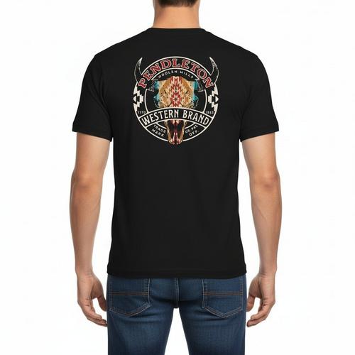 Men's Pendleton Western Brand Logo Graphic T-Shirt - Primary Image