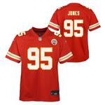 Nike Kids' Kansas City Chiefs Chris Jones #95 Game Jersey - Thumbnail 1 of 3