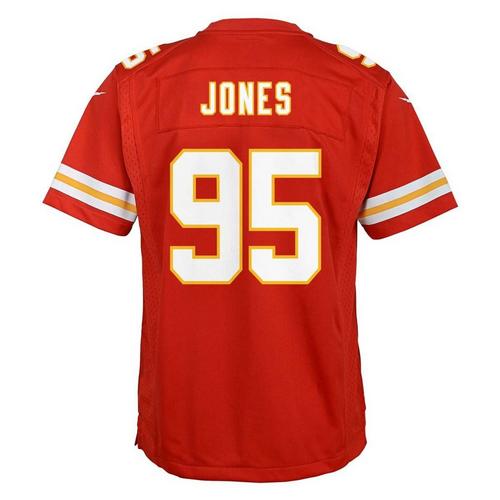 Nike Kids' Kansas City Chiefs Chris Jones #95 Game Jersey - Primary Image