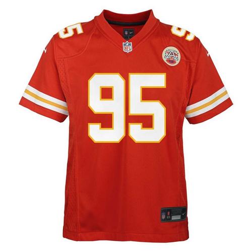 Nike Kids' Kansas City Chiefs Chris Jones #95 Game Jersey - Primary Image