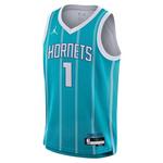Nike Kids' Charlotte Hornets Lamelo Ball #1 Swingman Jersey - Thumbnail 3 of 3