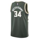 Nike Kids' Milwaukee Bucks Giannis Antetokounmpo #34 Icon Edition Jersey - Thumbnail 2 of 3