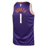 Nike Kids' Phoenix Suns Devin Booker #1 Swingman Jersey - Thumbnail 2 of 3