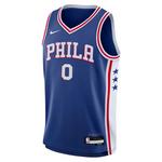 Nike Kids' Philadelphia 76ers Tyrese Maxey #0 Icon Jersey - Thumbnail 3 of 3