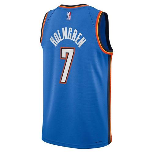 Nike Kids' Oklahoma City Thunder Chet Holmgren #7 Icon Jersey - Primary Image
