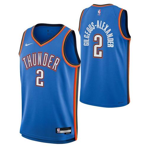 Nike Kids' Oklahoma City Thunder Shai Gilgeous-Alexander #2 Icon Jersey - Primary Image