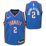 Nike Toddler Boys Oklahoma City Thunder Shai Gilgeous-Alexander #2 Icon Edition Jersey - Thumbnail 1 of 3