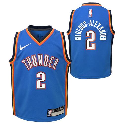 Nike Toddler Boys Oklahoma City Thunder Shai Gilgeous-Alexander #2 Icon Edition Jersey - Primary Image