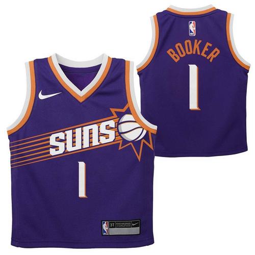 Nike Kids' Phoenix Suns Devin Booker #1 Icon Jersey - Primary Image