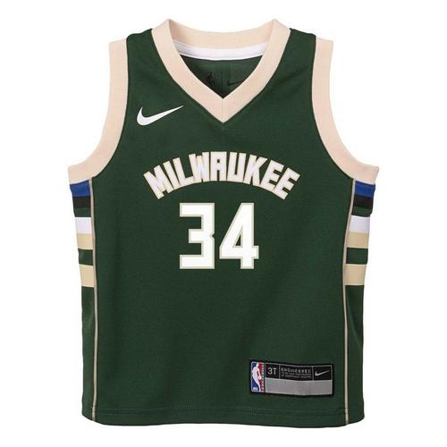 Nike Toddler Milwaukee Bucks Giannis Antetokounmpo #34 Icon Edition Jersey - Primary Image