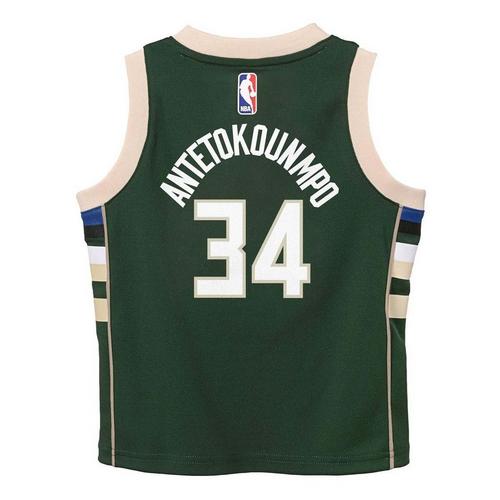 Nike Toddler Milwaukee Bucks Giannis Antetokounmpo #34 Icon Edition Jersey - Primary Image