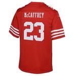 Nike Kids' San Francisco 49ers Christian Mccaffrey #23 Game Jersey - Thumbnail 2 of 3