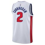Nike Kids' Boys Detroit Pistons Cade Cunningham #2 Association Edition Jersey - Thumbnail 2 of 3