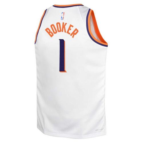 Nike Kids' Phoenix Suns Devin Booker #1 Association Jersey
