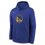 Nike Kids' Golden State Warriors Club Logo Hoodie - Thumbnail 1 of 2