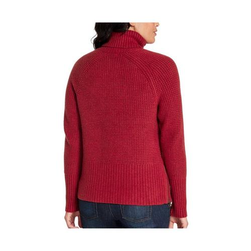 Women's L.L.Bean SuperSoft Waffle Turtleneck Pullover Sweater - Primary Image