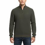 Men's L.L.Bean Organic Cotton Waffle 1/4 Zip Sweater - Thumbnail 2 of 2
