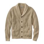 Men's L.L.Bean Organic Cotton Waffle Cardigan - Thumbnail 1 of 2