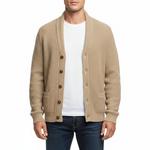 Men's L.L.Bean Organic Cotton Waffle Cardigan - Thumbnail 2 of 2