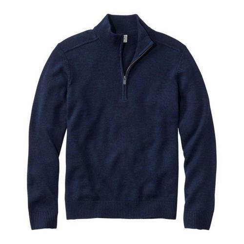 Men's L.L.Bean Essential Merino 1/4 Zip Pullover - Primary Image