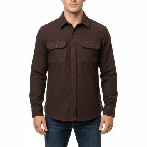 Men's L.L.Bean Chamois Long Sleeve Button Up Shirt - Primary Image