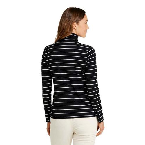 Women's L.L.Bean Soft Stretch Supima Turtleneck Pullover Sweater - Primary Image